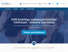 Tablet Screenshot of eam.fi