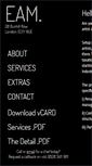 Mobile Screenshot of eam.co.uk